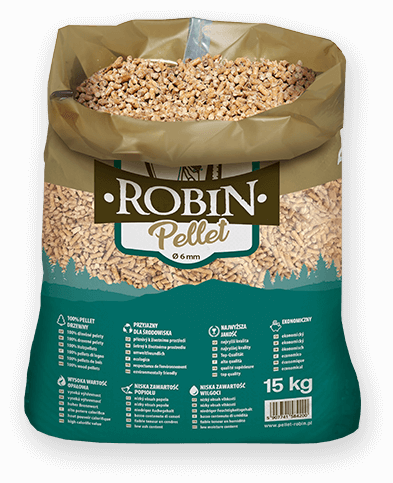 worek pelletu opałowego Robin do kupienia w Węglińcu lub sklepie internetowym